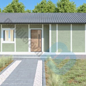 100 m² Tek Katlı 3+1 Prefabrik Ev