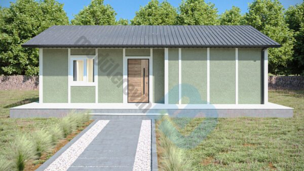 100 m² Tek Katlı 3+1 Prefabrik Ev