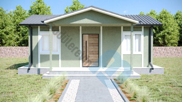45 m² Tek Katlı 1+1 Prefabrik Ev - Görsel 3