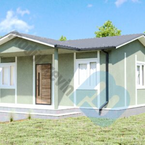 45 m² Tek Katlı 1+1 Prefabrik Ev