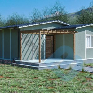 55 m² Tek Katlı 2+1 Prefabrik Ev
