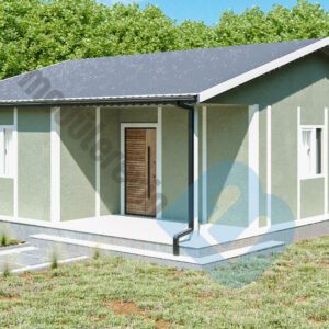 65 m² Tek Katlı 2+1 Prefabrik Ev