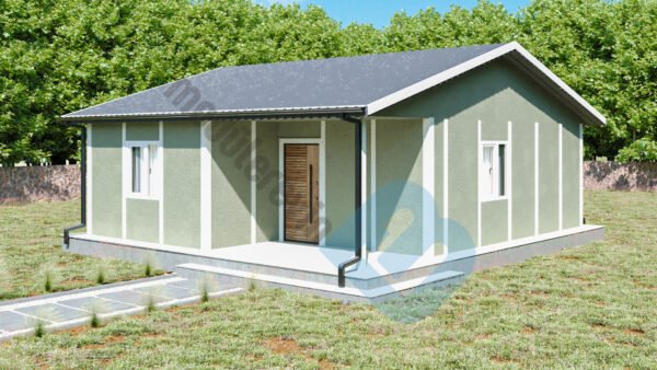 65 m² Tek Katlı 2+1 Prefabrik Ev