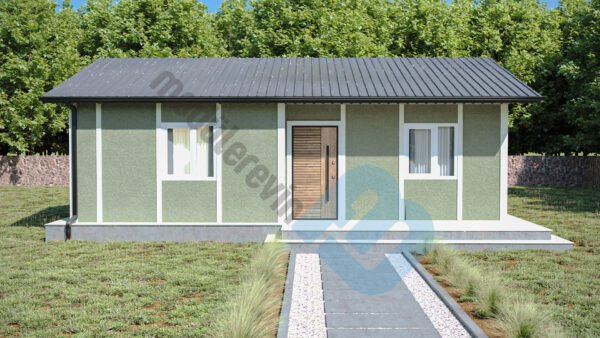 75 m² Tek Katlı 2+1 Prefabrik Ev - Görsel 3