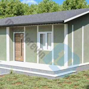 75 m² Tek Katlı 2+1 Prefabrik Ev