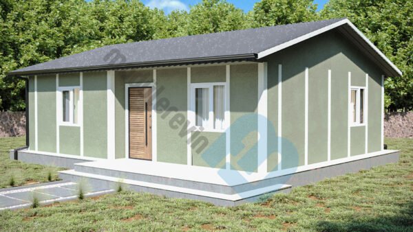 75 m² Tek Katlı 2+1 Prefabrik Ev