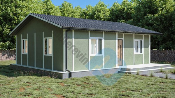 75 m² Tek Katlı 2+1 Prefabrik Ev - Görsel 4