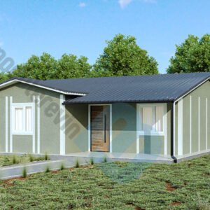 80 m² Tek Katlı 2+1 Prefabrik Ev