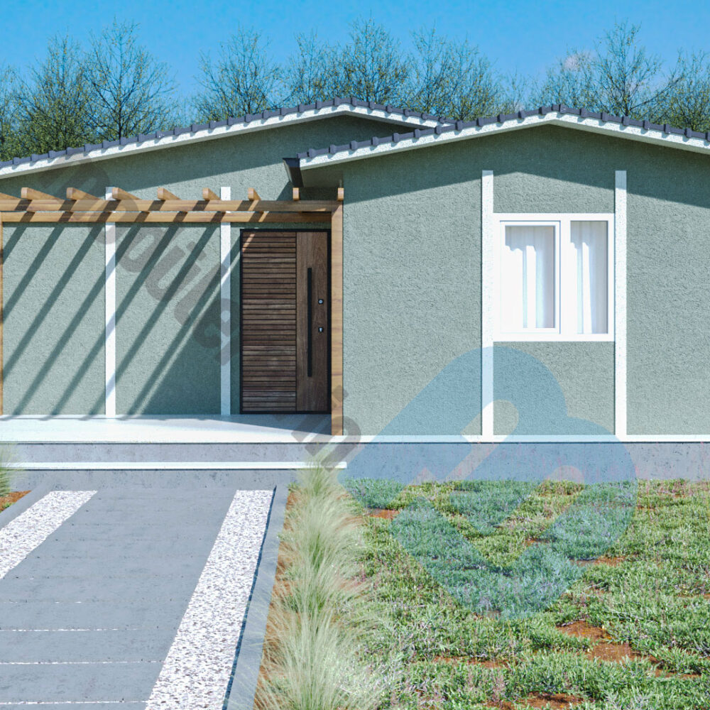 55m² 2+1 Prefabrik Ev