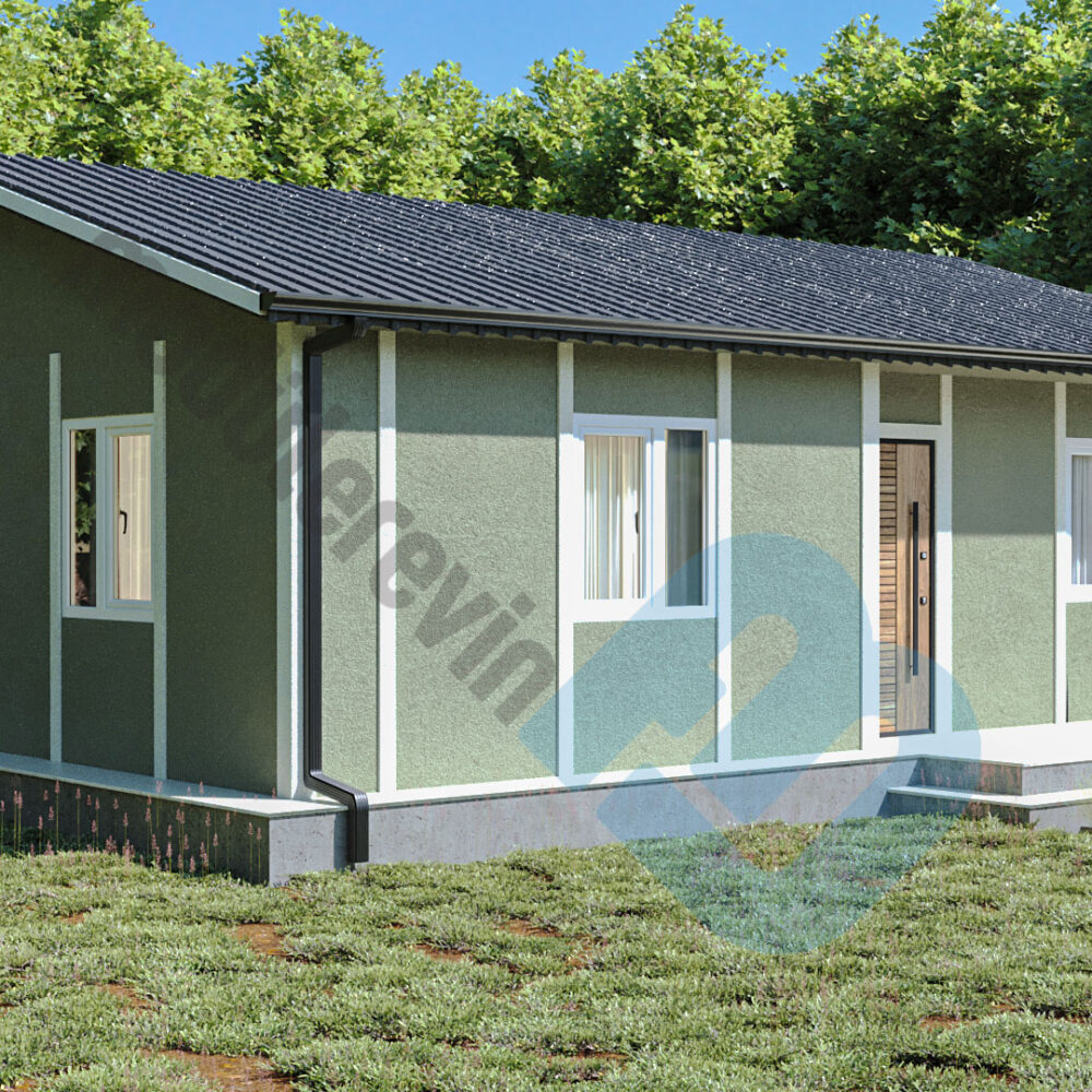 75m² 2+1 Prefabrik Ev