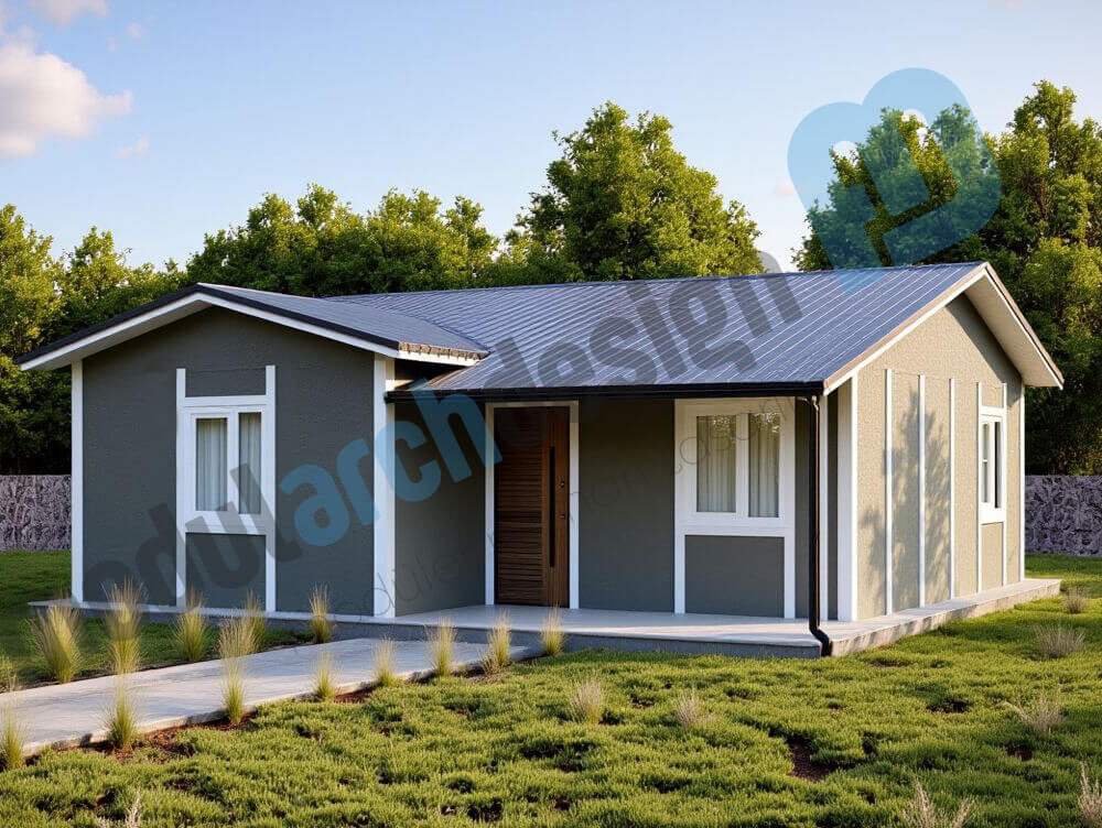 80m² 3+1 Prefabrik Ev