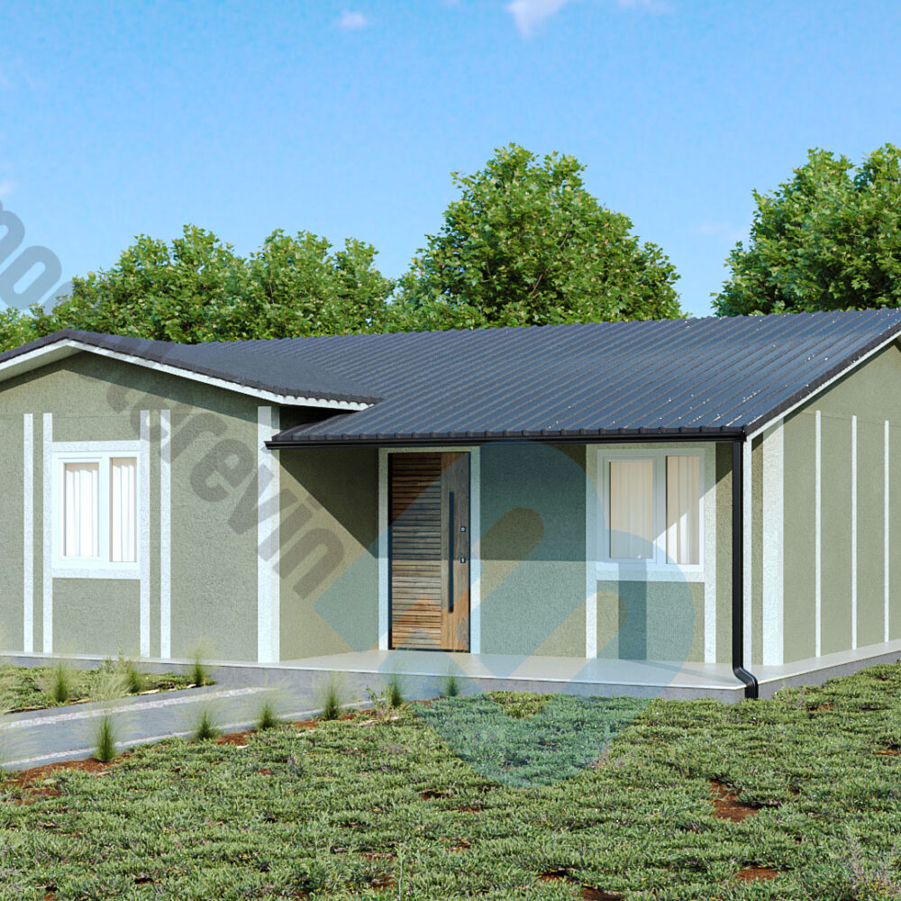 80m² 3+1 Hafif Çelik Ev