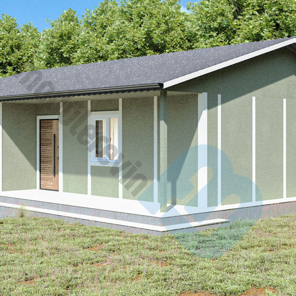 90m² 3+1 Hafif Çelik Ev