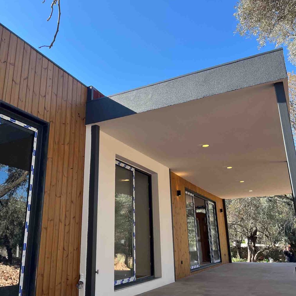 Tamamlanmış Modüler EV Görseli Dalaman Muğla