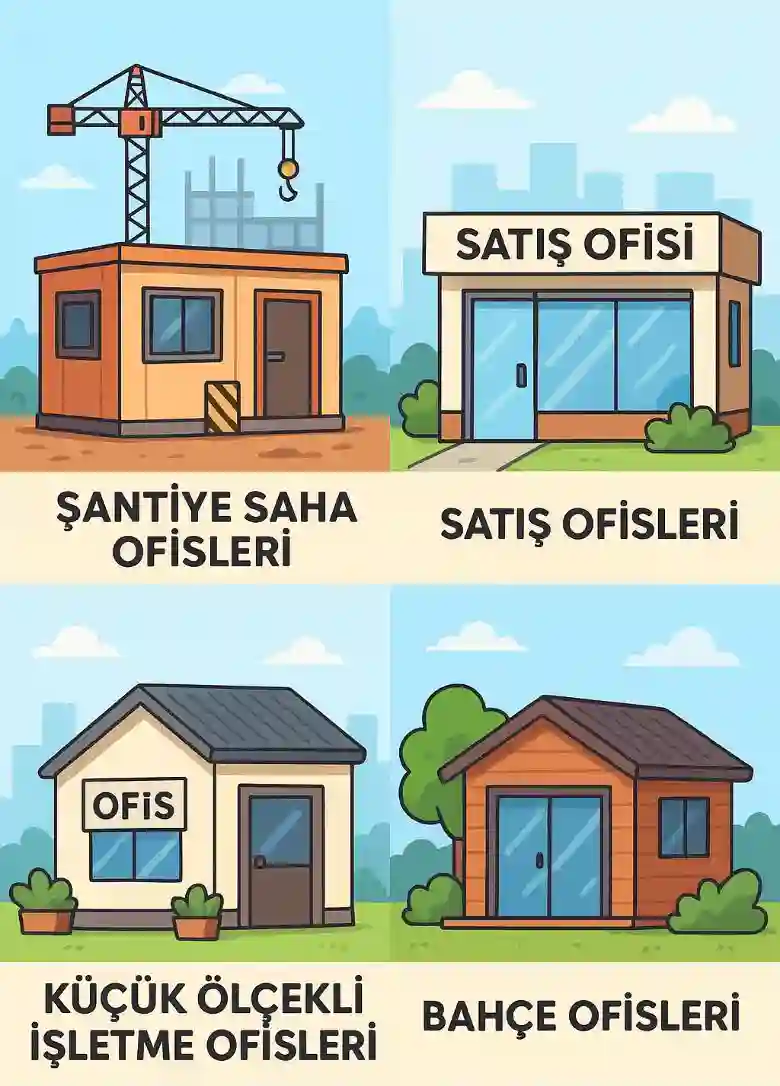 2026 Anahtar Teslim Prefabrik Ofis