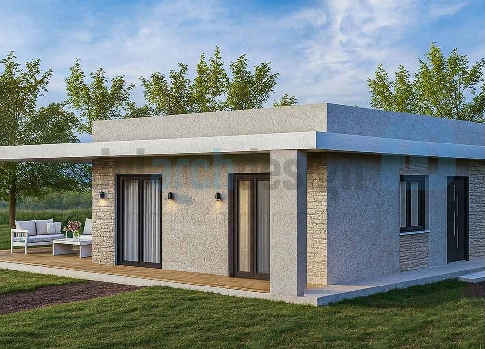 100m² Tek Katlı Hafif Çelik Ev - 2