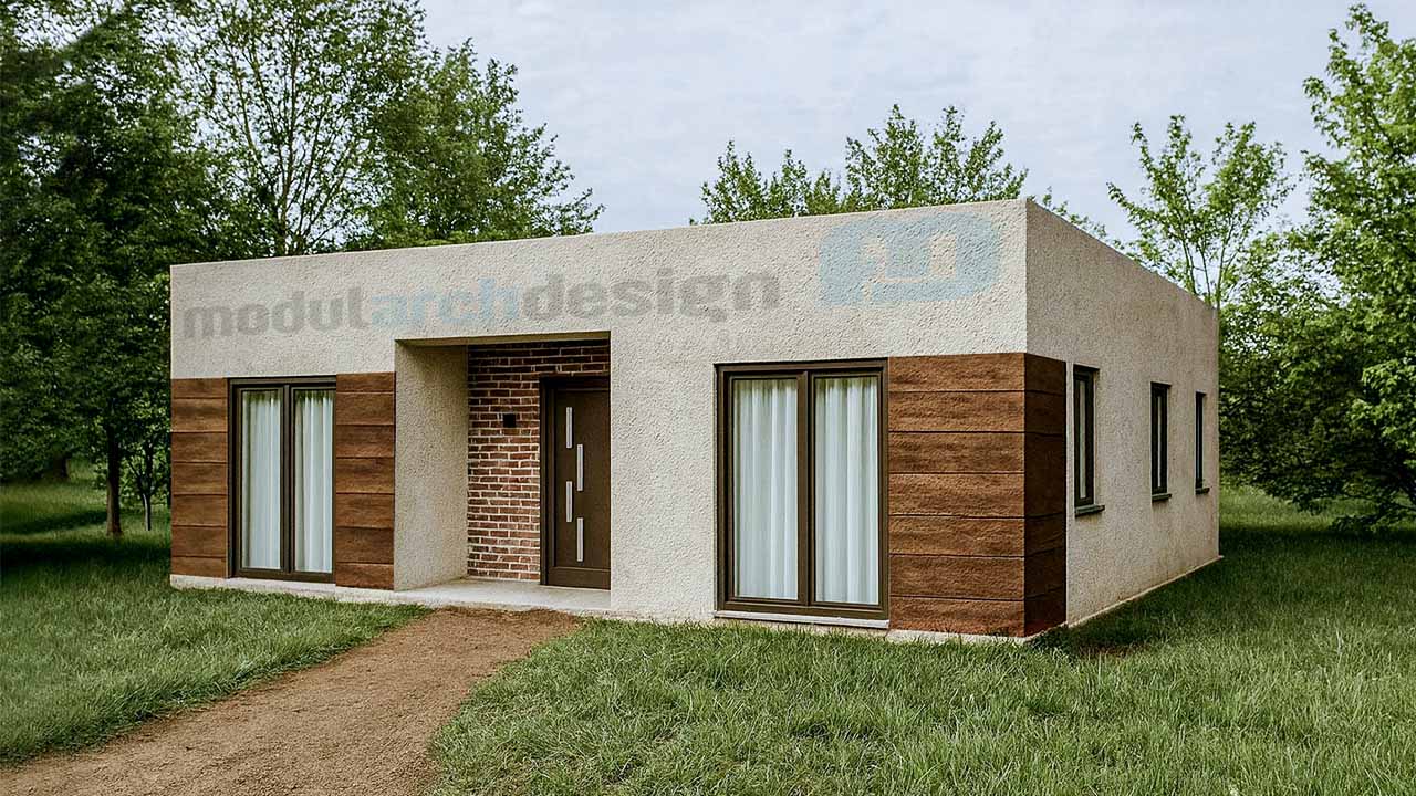 80m² Hafif Çelik Ev