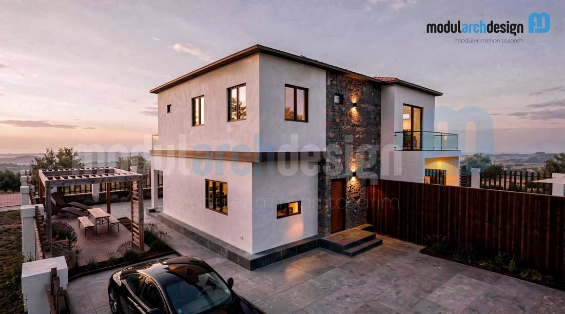 200m² İkiz Villa