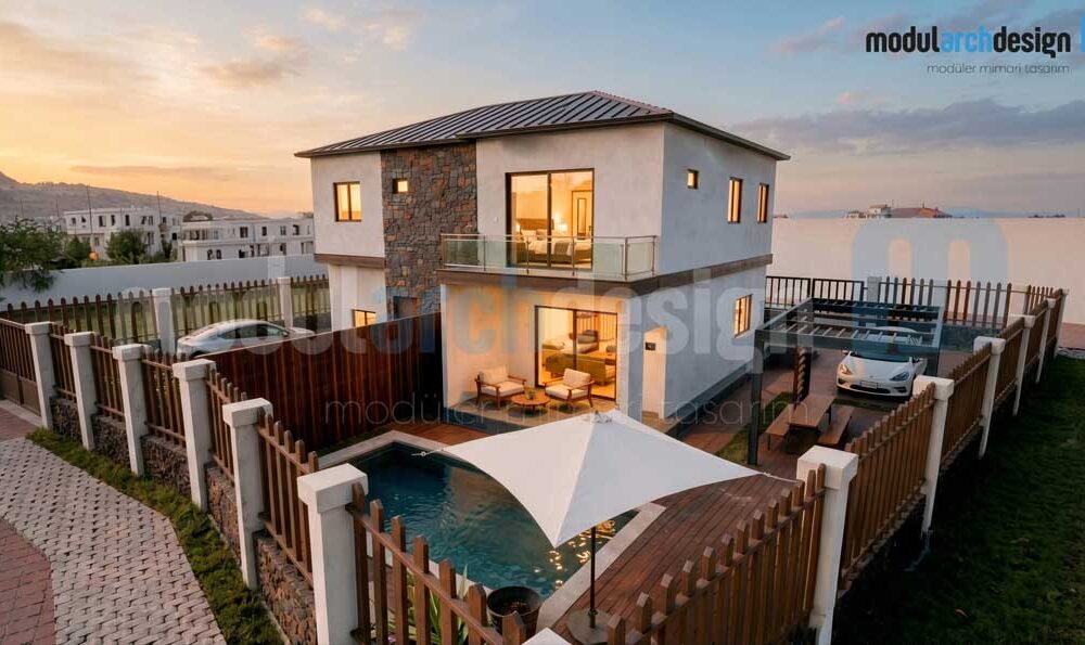 200m² İkiz Villa
